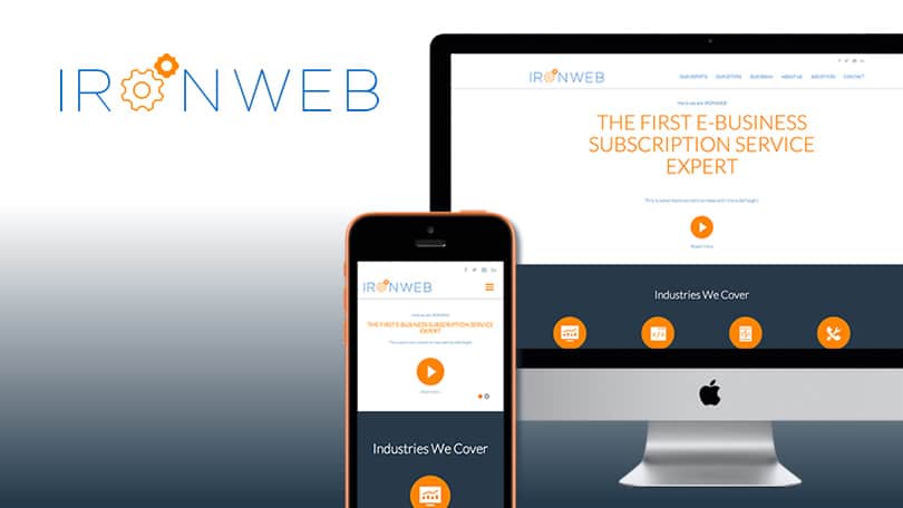 Iron Web responsive WordPress website development