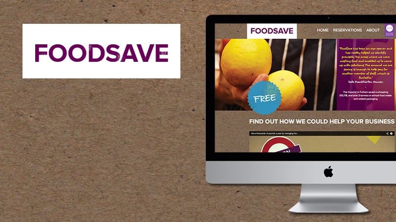 FoodSave WordPress website development