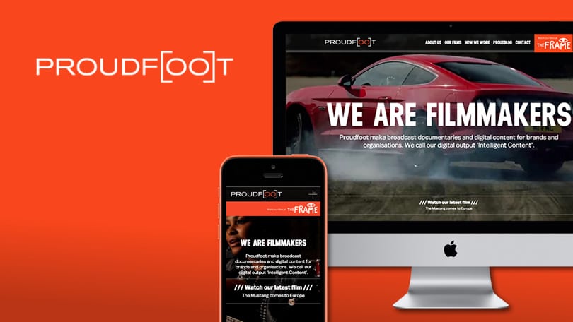 Proudfoot TV responsive WordPress website development